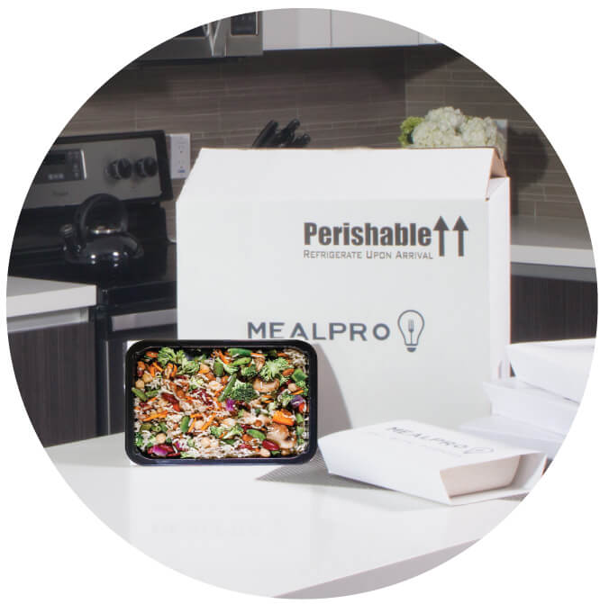 MealPro conveniently delivers your healthy  meal box delivered to your home or work in Irvine and surrounding areas