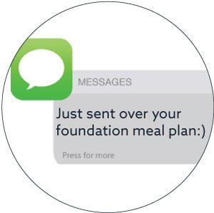 This customizable  service lets you adjust the nutrition in your meals to your needs.