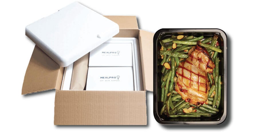 Our Paleo meals are delivered portioned and cooked to your door