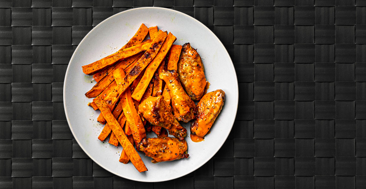 Chicken Wings Plated