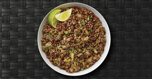 Lentil Pound on Plate