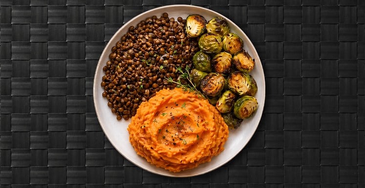 Vegan Lentil Yam Mash