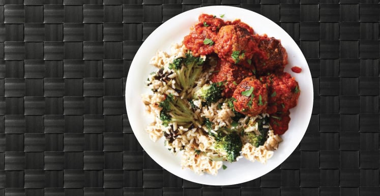 Diabetic Meal with Chicken and Spinach