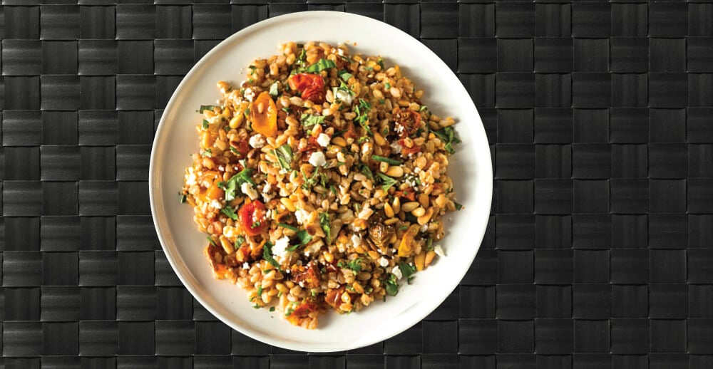 Mediterranean Wheat Berry Salad