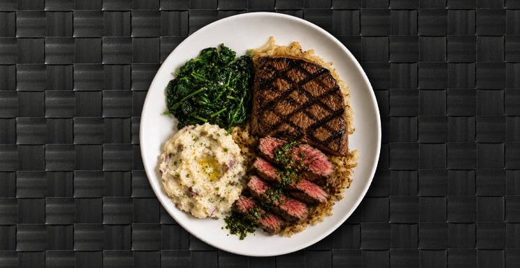 Bodybuilding Steak Mashed Potatoes Meal