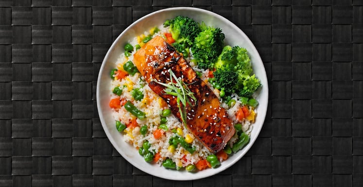 Pescatarian Salmon Teriyaki