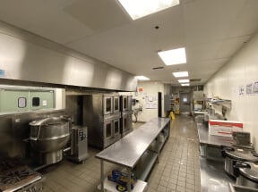 Commercial kitchen space to incubator participants