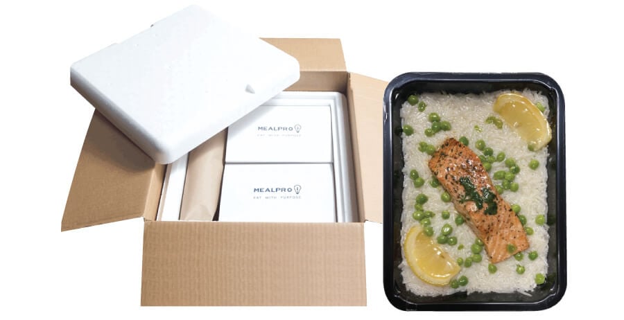 Your heart healthy meals are delivered portioned and cooked to your door