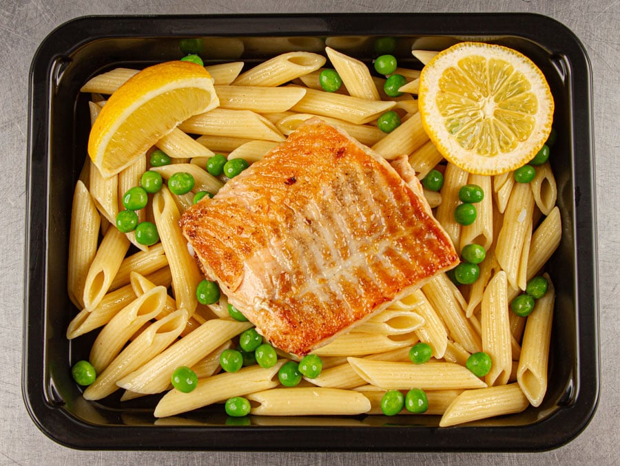 Salmon and Pasta Meal Dialysis