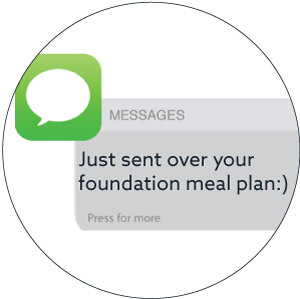 MealPro's customizable service lets you adjust the meals to your needs. This customizable service lets you adjust the nutrition in your meals to your needs.