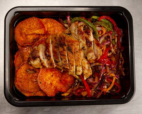 Turkey and peppers meal