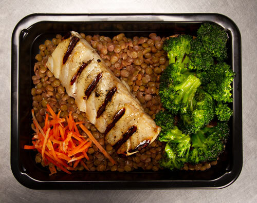 Diabetic Grilled Cod Meal