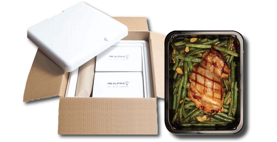 Diabetic meals are delivered to your door