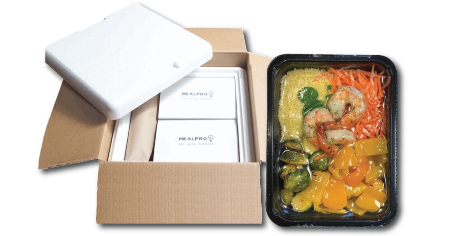 Your Crohn meals are delivered portioned and cooked to your door