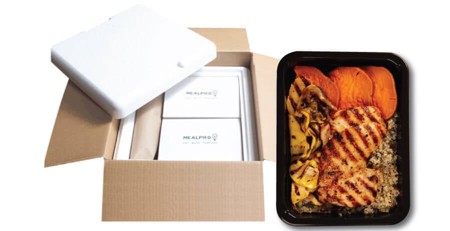 Your low cholesterol meals are delivered portioned and cooked to your door