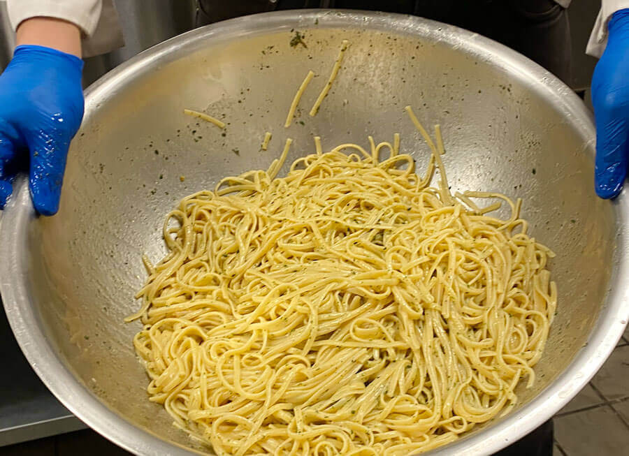 Lemon Garlic Linguine Recipe Sauce