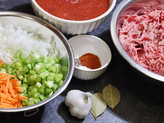 How to Make Beef Ragù For Beef Lasagna.