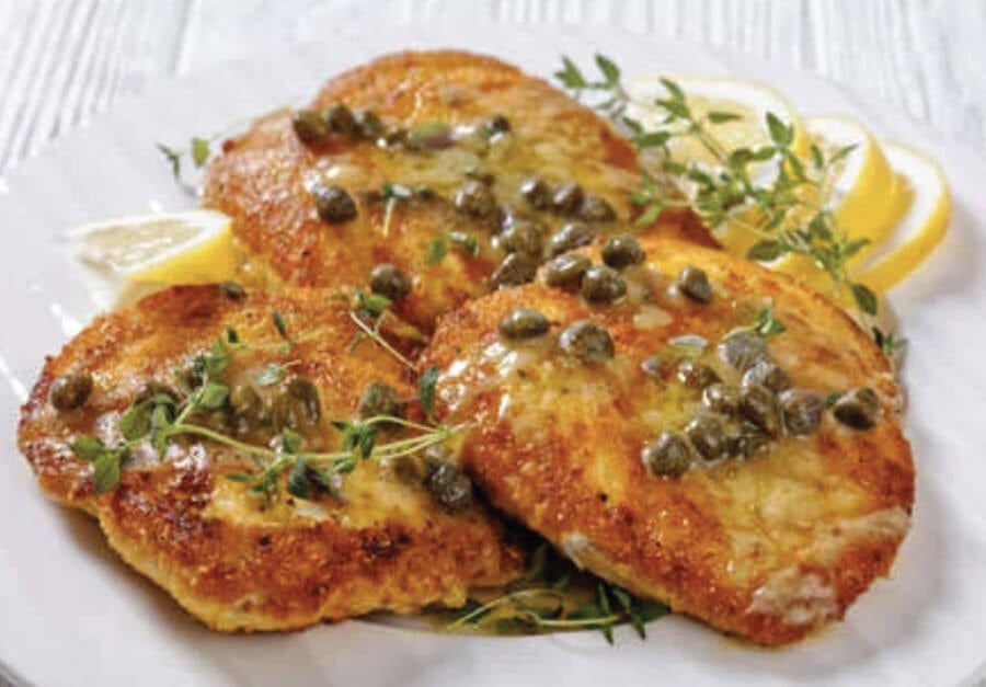 Renal chicken piccata