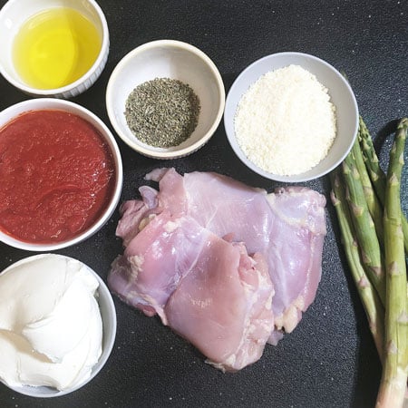 Stuffed Keto Chicken Breast Ingredients