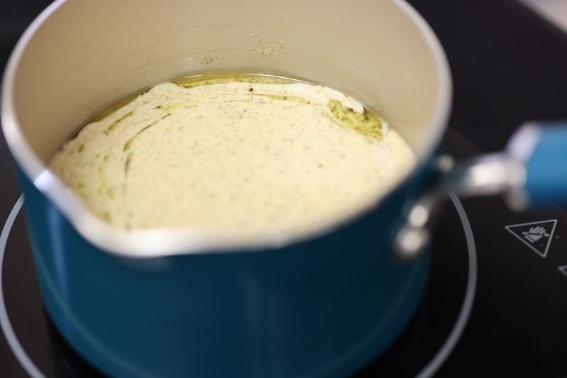 White Pizza Sauce Recipe When Ready