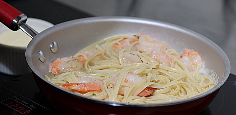 shrimp linguine  recipe