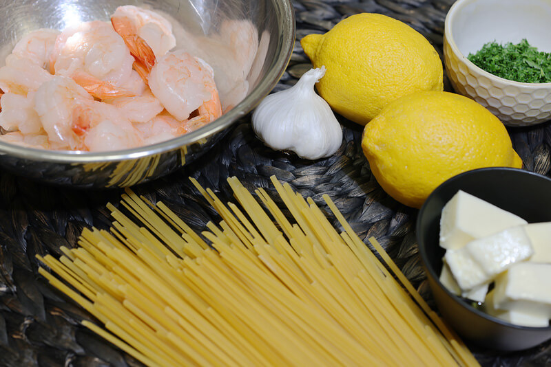 How to Make shrimp linguine Recipe with shrimp.