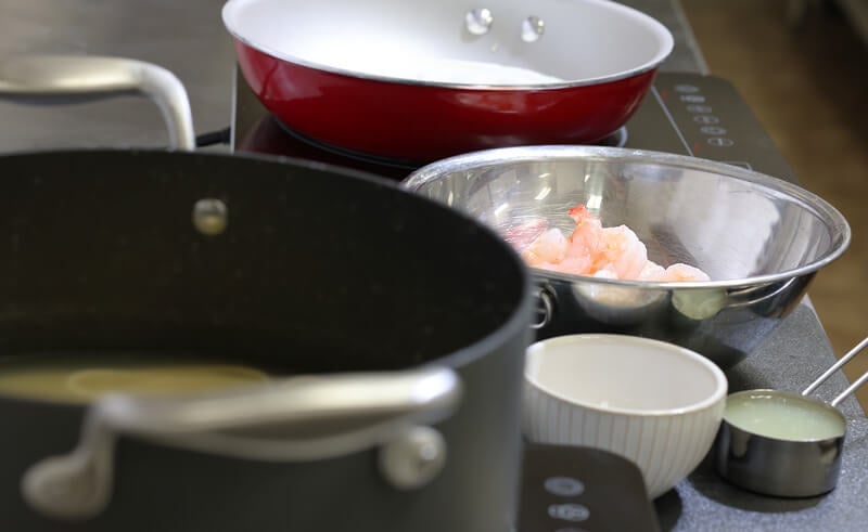 Tools For This shrimp linguine Recipe.