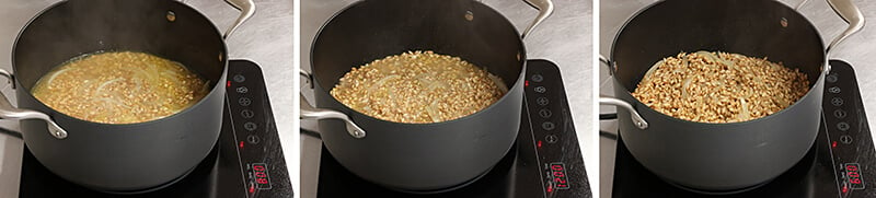 Allow Farro to Simmer