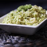 Italian Risotto Recipe with Pesto