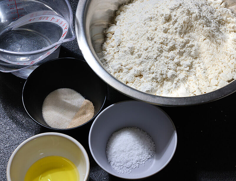 homemade Pizza Dough Ingredients