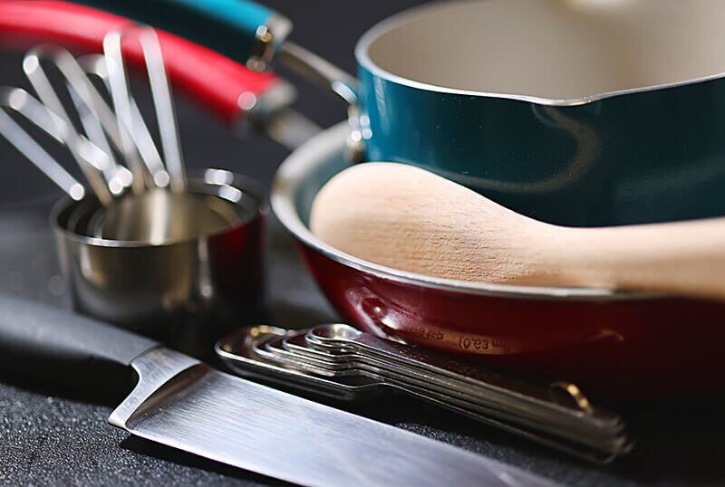 Italian risotto recipe cooking tools