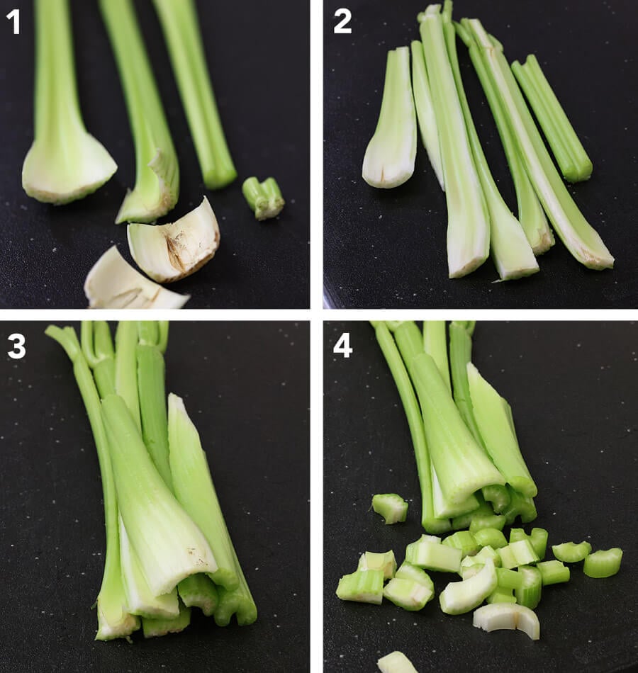 Celery Chopping