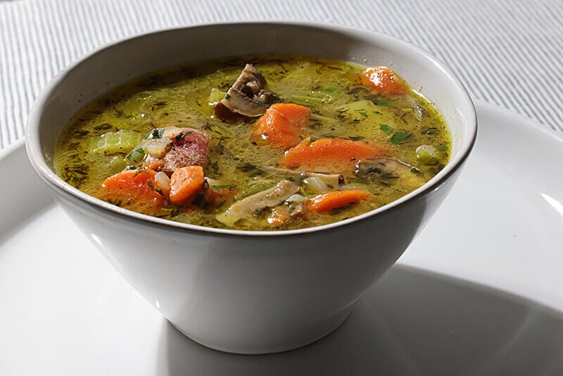 Vegan Split Pea Soup - Healthier Steps