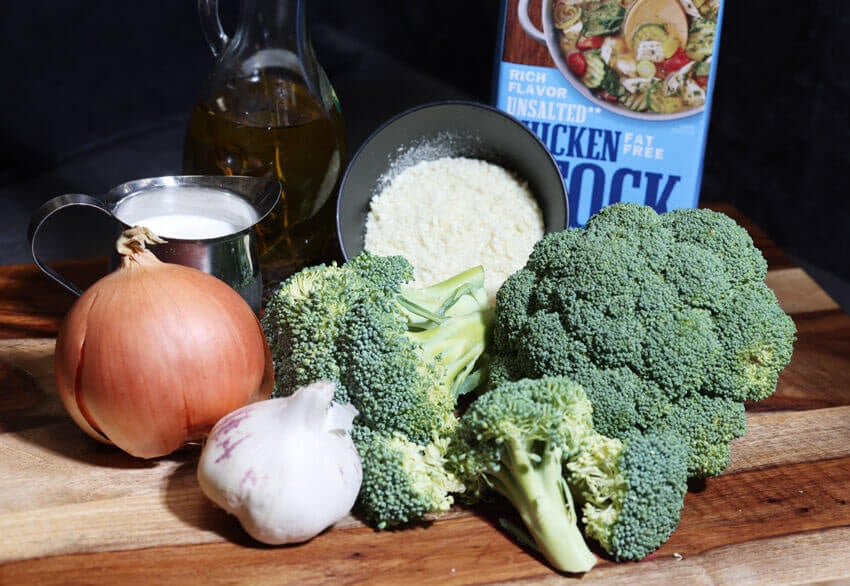 broccoli soup ingredients