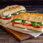 Easy Caprese Sandwich Recipe with Balsamic Dressing