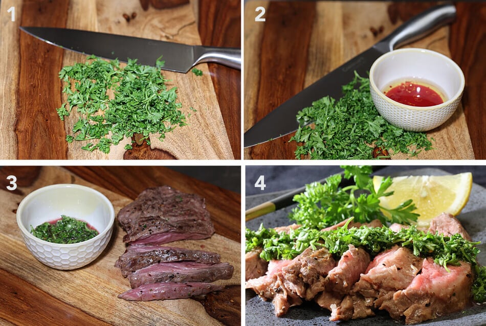 Skirt steak recipe equipment