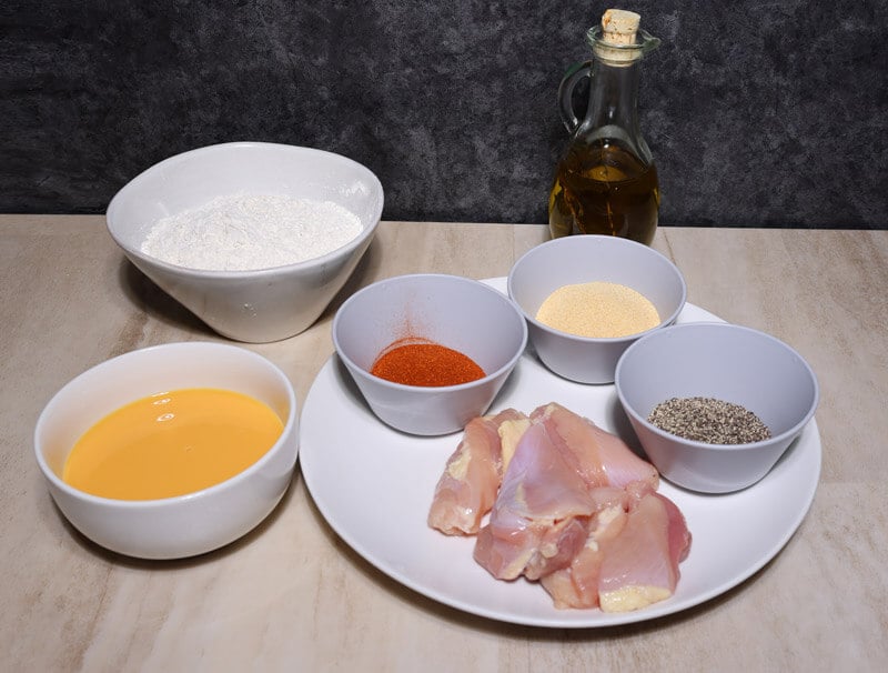 simple fried chicken recipe ingredients