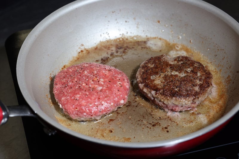 melt butter in a skillet