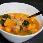 Pork, White Bean, and Kale Stew Recipe