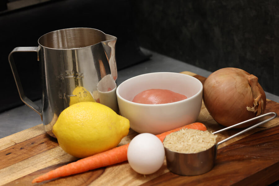 Lemon soup ingredients