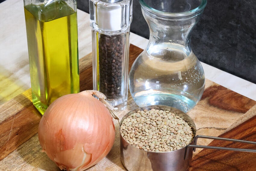 Lentil Recipe Ingredients