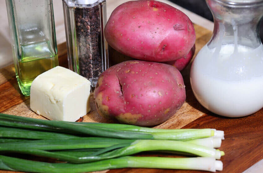 Mashed Red Potato Ingredients