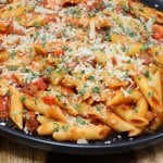 Penne Pasta Arrabbiata Recipe with Sausage