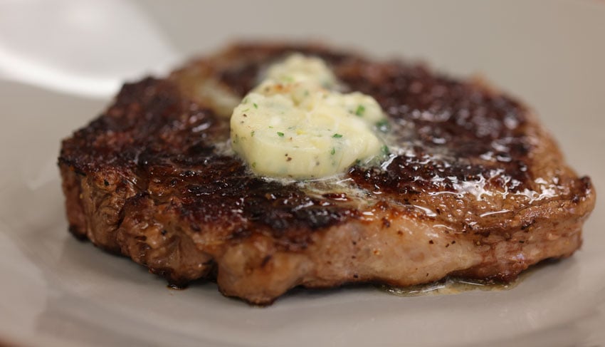 Compound Butter On Steak