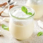 Italian Coconut Pudding Recipe