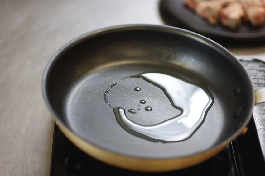Oil fry pan
