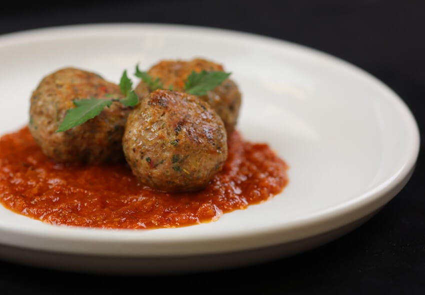 keto meal prep ideas: meatballs recipe