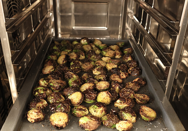 oven roasted Brussels sprouts