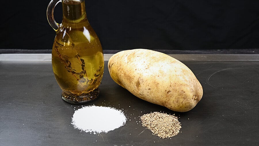 crispy baked potato ingredients