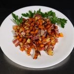 Keto Butternut Squash Hash with Apples and Bacon Recipe